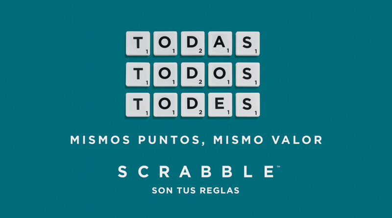 Scrabble quiere ser el juego más inclusivo con todas, todos… ¡y todes!